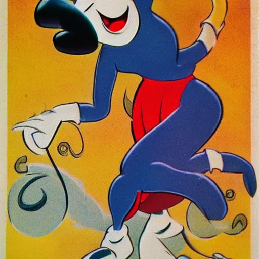 Image similar to 1 9 3 0 s disney cartoon genie woman, rubberhose, retro