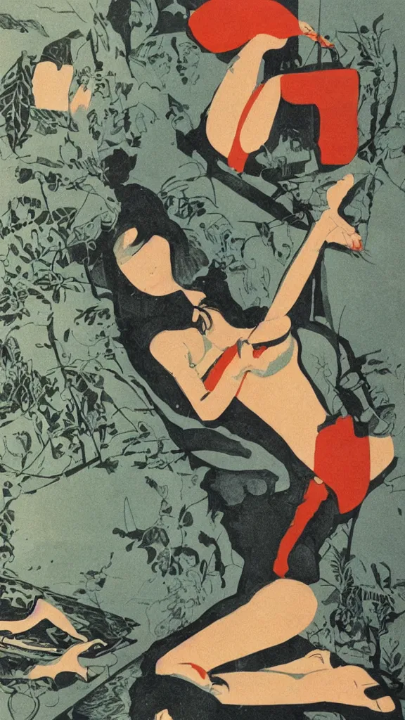 Image similar to graphis magazine illustrations, 1 9 7 0