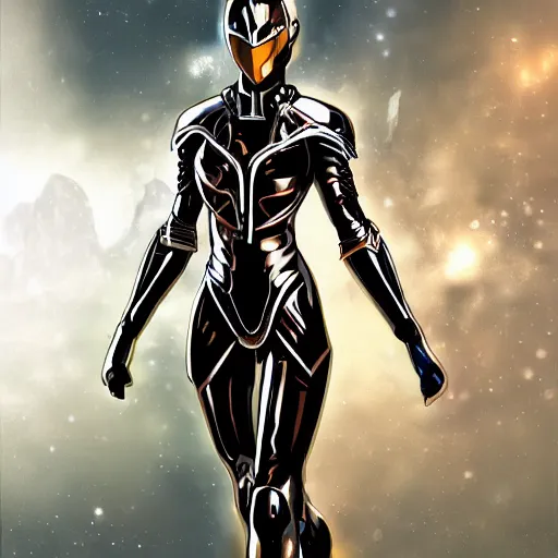 Image similar to a woman hero in a themed futuristic metal suit, super hero, armor, sleek, beautiful face, cinematic pose, sci - fi, egypt themed art