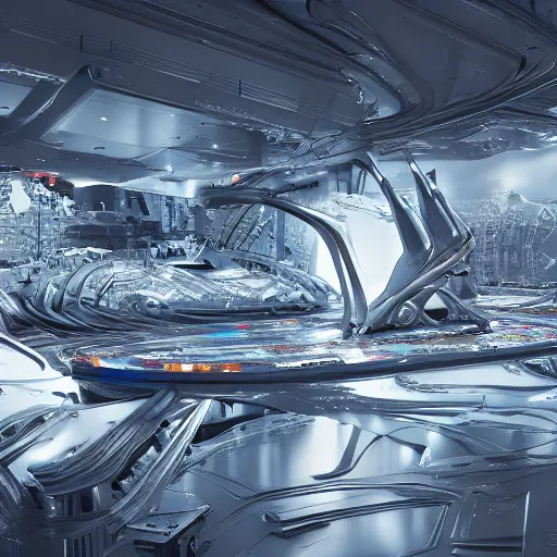 Image similar to sci-fi motherboard structure on the coronation of napoleon painting and digital billboard in the middle, unreal engine 5, keyshot, octane, artstation trending, ultra high detail, ultra realistic, cinematic, 8k, 16k, in style of zaha hadid, in style of nanospace Michael Menzelincev, in style of Lee SOUDER, colors in style of the Blade Runner 2049, in plastic, dark, tilt shift,