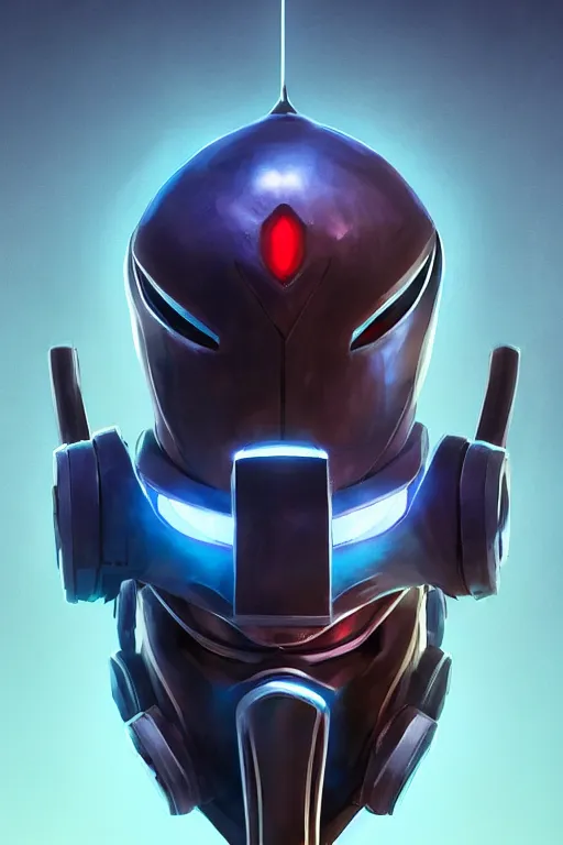 Image similar to epic mask helmet robot ninja portrait stylized as fornite style game design fanart by concept artist gervasio canda, behance hd by jesper ejsing, by rhads, makoto shinkai and lois van baarle, ilya kuvshinov, rossdraws global illumination radiating a glowing aura global illumination ray tracing hdr render in unreal engine 5