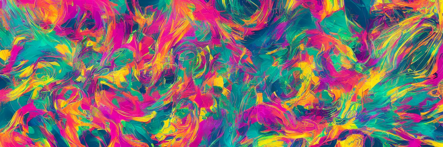 Image similar to abstract wallpaper design, popular on artstation