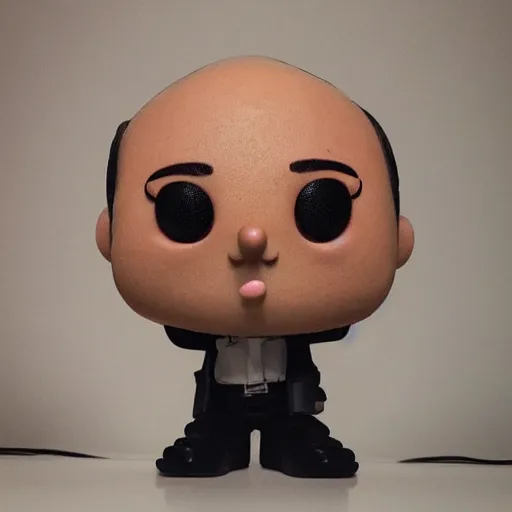 Image similar to “ very very intricate photorealistic photo of a jeffrey bezos funko pop, detailed studio lighting, award - winning crisp details ”