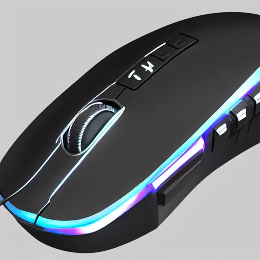 Image similar to new pc mouse designs, futuristic, realistic, highly detailed, 8 k,