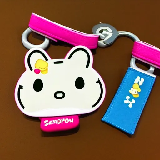 Image similar to photo of sanrio handcuffs