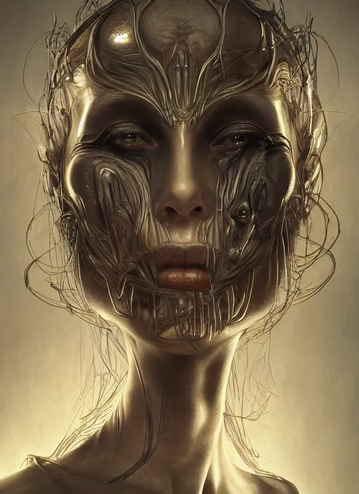 Image similar to biological eye, physically accurate, moody dynamic lighting, very very intricate, very very elegant, highly detailed, digital painting, artstation, HR GIGER, Hieronymus Bosch, Francis Bacon, concept art, smooth, very beautiful, sharp focus, illustration, art by artgerm and greg rutkowski and alphonse mucha