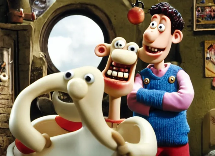 Image similar to wallace and gromit