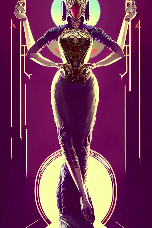 Image similar to ! dream art deco gta 5 killer queen profile picture by greg rutkowski, dynamic pose, intricate, futuristic, fantasy, elegant, by stanley artgerm lau, greg rutkowski, thomas kindkade, alphonse mucha, loish, norman rockwell, fantasy lut, asymmetric, long hair, retro computer graphics, video game, fluid lines,