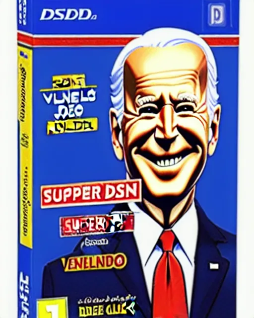 Image similar to SEALED Super Joe Biden, Nintendo DS Video Game