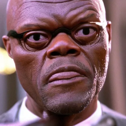 Image similar to Samuel L. Jackson as E.T