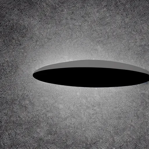 Image similar to Black square spaceship flying in the daytime sky UFO