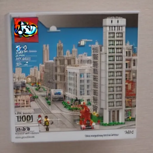 Prompt: Lego Chicago