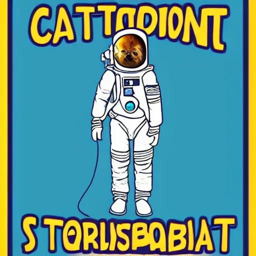 Image similar to catstronaut