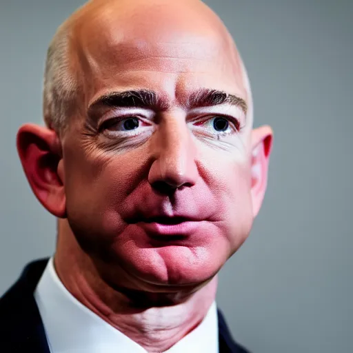 Image similar to photo of Jeff Bezos at the barbershop