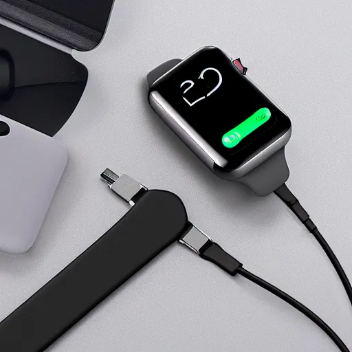 Image similar to power bank featuring magsafe and apple watch charger