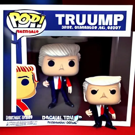 Image similar to Donald Trump Funko Pop.