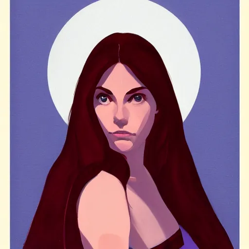 Image similar to a gallery painting by Phil noto of a beautiful heroine. Painted in the style of Phil noto.