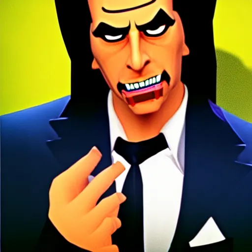 Image similar to Vincent Vega in Fortnite