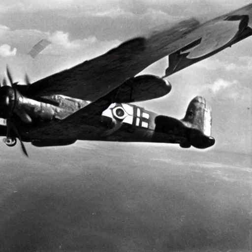Prompt: ww 2 photo of a stuka dive bomber