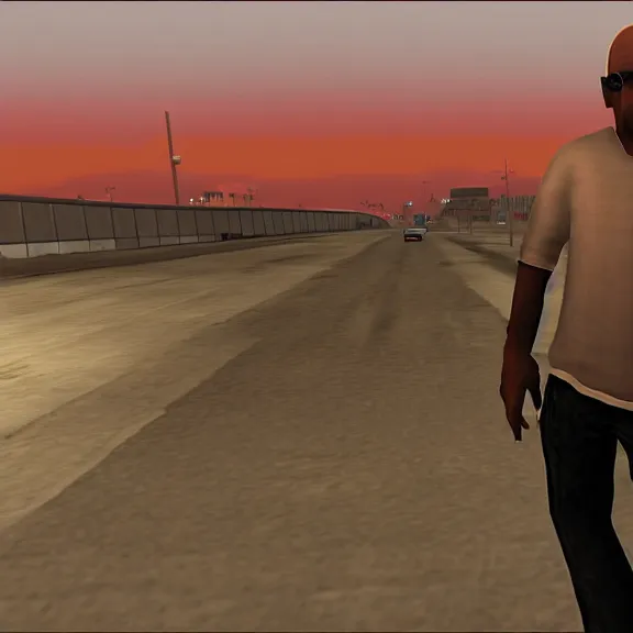 a photo of claude speed ( from gta 3 ), Stable Diffusion