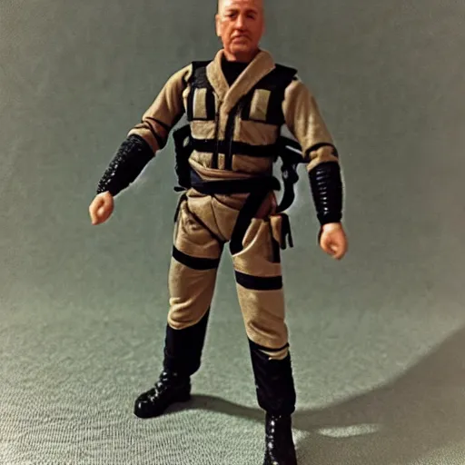 Image similar to photo of an unreleased gi joe prototype action figure from 1 9 8 5.