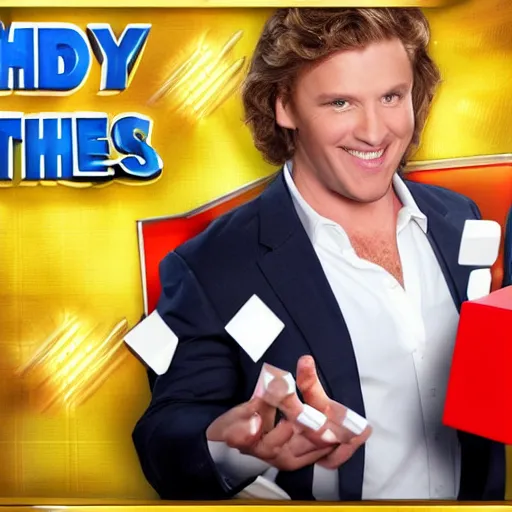 Image similar to tv game show whats in the box,