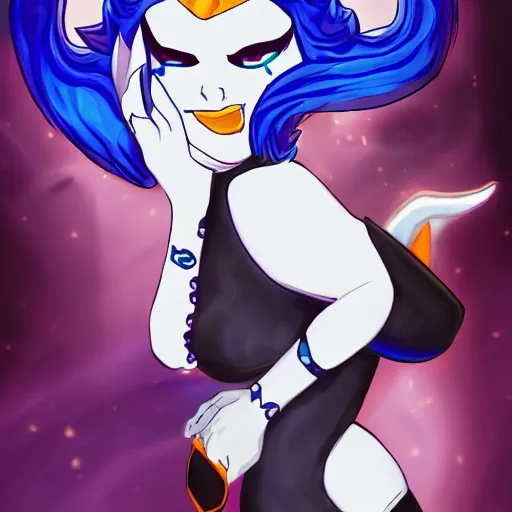 Image similar to Vriska Secret in style of Hades