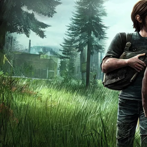 Image similar to the last of us modded to look like a nintendo 6 4 game