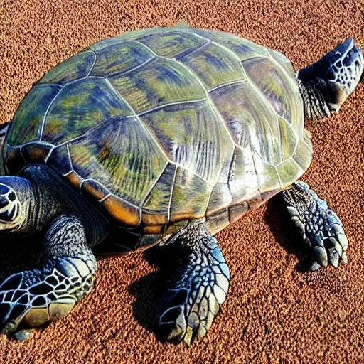 Prompt: never ending turtle