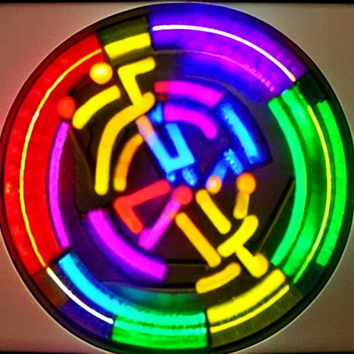 Image similar to A transmutation circle Lite Brite