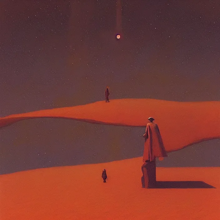 Image similar to the stars are calling, science fiction, Edward Hopper and James Gilleard, Zdzislaw Beksinski, highly detailed