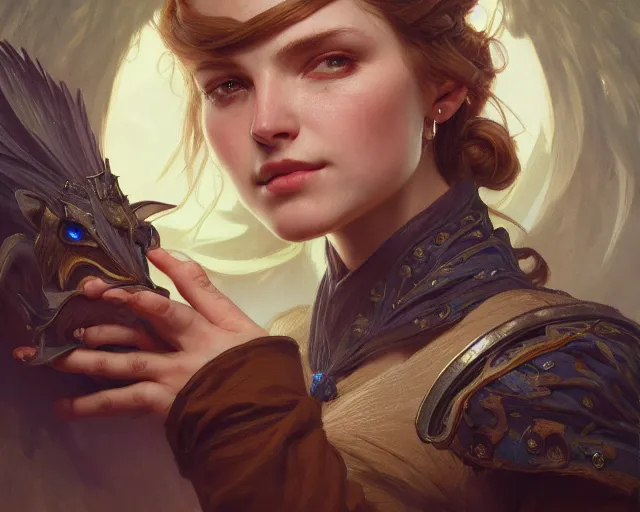 Image similar to photography of albrecht anker, deep focus, d & d, fantasy, intricate, elegant, highly detailed, digital painting, artstation, concept art, matte, sharp focus, illustration, hearthstone, art by artgerm and greg rutkowski and alphonse mucha