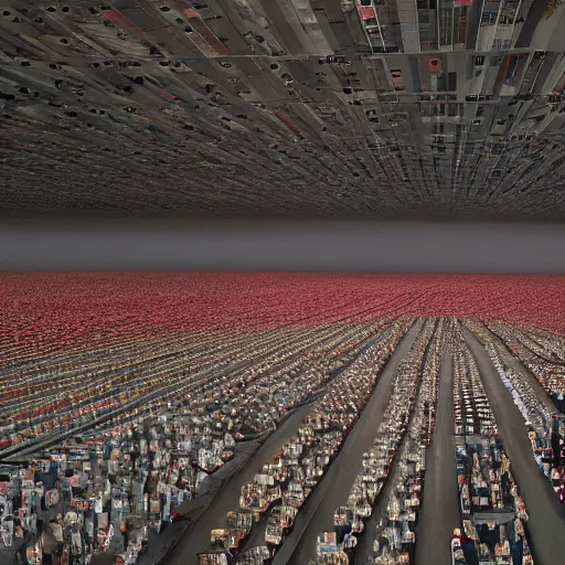 Prompt: artwork by Andreas Gursky