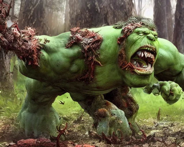 Image similar to 2 0 0 mm wildlife photography of an infected fungal horror giant hulk zombie running. highly detailed 8 k. intricate. lifelike. nikon d 8 5 0.