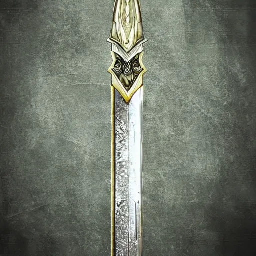 Image similar to warrior sword blade, war theme sword blade, fantasy sword of warrior, armored sword blade, fiery coloring, epic fantasy style art, fantasy epic digital art, epic fantasy weapon art