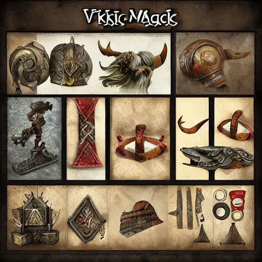 Image similar to prop magic viking art pack Created by Ivan Kunakh