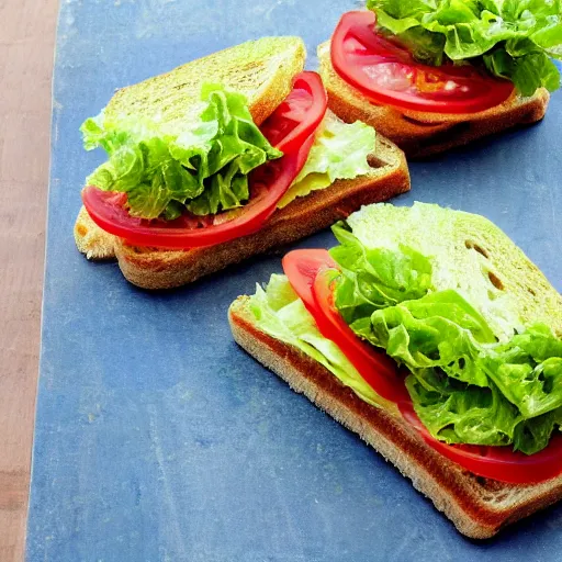 Image similar to a Kevin bacon lettuce and tomato sandwich