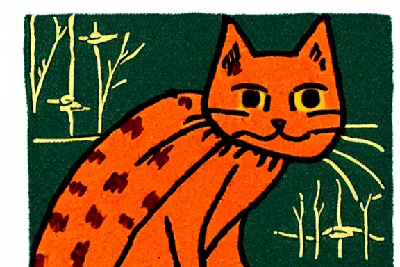 Image similar to a very intricate panel of the comic heathcliff starring heathcliff the orange cat, award - winning crisp details