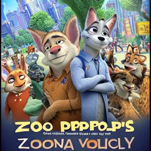 Image similar to zootopia but violent