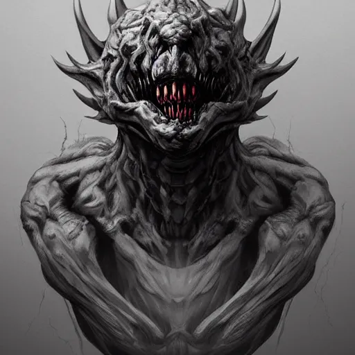 Prompt: Sleep paralysis monster, majestic, realistic, super detailed, evil, fear, ominous vibe, trending on ArtStation by Travis Sergio Diaz