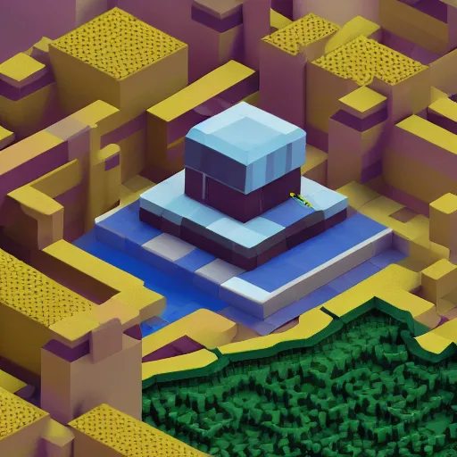 Prompt: joe biden isometric, voxels, game art, detailed, high resolution