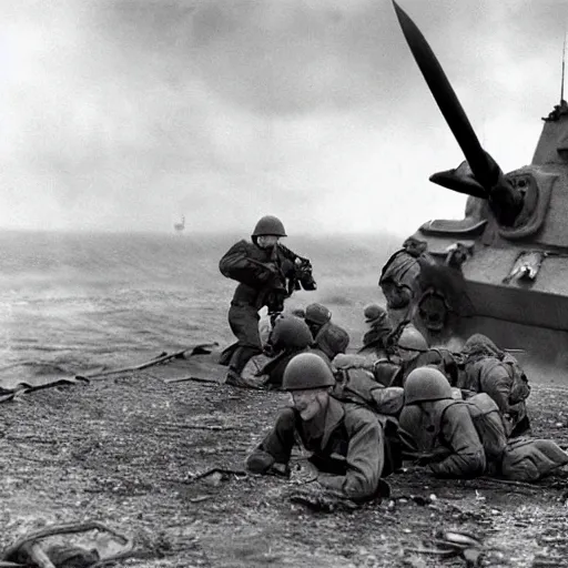 Image similar to ww 2 realistic photo dday