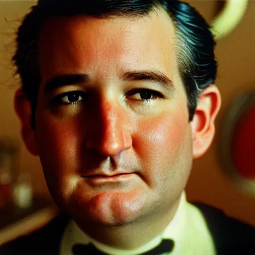 Image similar to ted cruz is a grub worm, Star Wars film look, 35mm film, autochrome