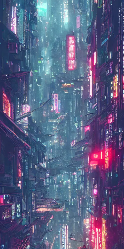 Image similar to A professional night photo of a far-future cyberpunk city, shanghai, by Alena Aenami and blade runner and akira, trending on Artstation,