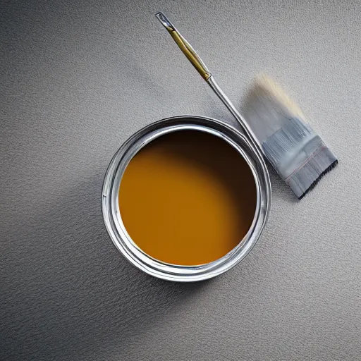 Image similar to can of paint, minimal, modern