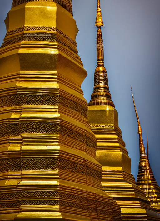 Image similar to contemporary emerald buddha temple by adrian smith, high lights, 4 k, high detailed photography, 5 0 mm lens, depth of field, cinematic