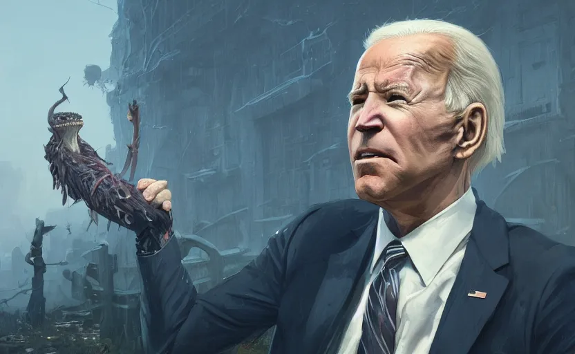 Prompt: highly detailed portrait of joe biden as a corpse, in gta v, stephen bliss, unreal engine, fantasy art by greg rutkowski, loish, rhads, ferdinand knab, makoto shinkai and lois van baarle, ilya kuvshinov, rossdraws, tom bagshaw, global illumination, radiant light, detailed and intricate environment