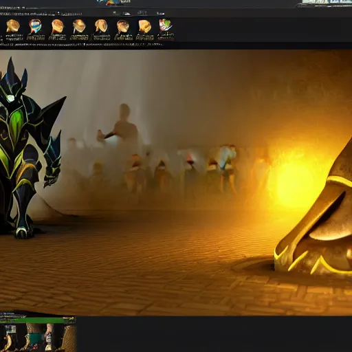 Image similar to guthix from runescape, octane render, hyper realistic, trending on art station