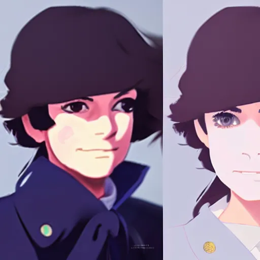 Prompt: beautiful boyish jacqueline kennedy onassis 3 / 4 nose sketches game asset overlay gapmoe yandere grimdark, trending on pixiv fanbox, painted by greg rutkowski makoto shinkai takashi takeuchi studio ghibli, akihiko yoshida