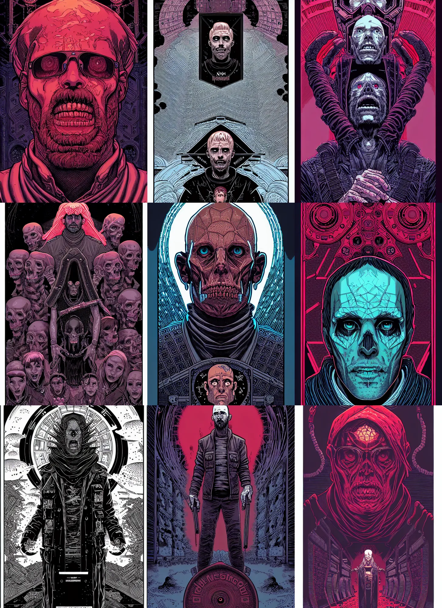 Prompt: portrait of the necromancer, illustrated by laurie greasley, hyper detailed, fantasy surrealism, crisp